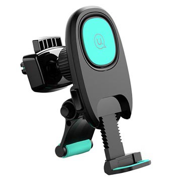 Usams US-ZJ032 Rotary Magnetic Air Vent Car Holder - Black