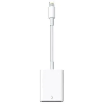 Apple Lightning to SD Card Camera Reader MJYT2ZM/A - White