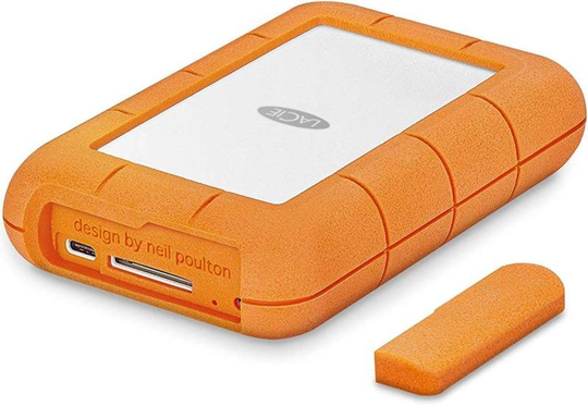 Lacie 4tb Rugged Raid Pro Usb C And Usb 3.0 Portable Hard Drive With Integrated Sd Card Reader
