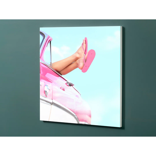 Notiz Motive Flip Flop Magnetic Wall Mounted Cork Board