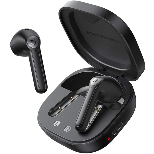 SOUNDPEATS TrueAir2 Wireless Earbuds Bluetooth V5.2 Headphones Wireless Earphones with Qualcomm QCC3040 TrueWireless Mirroring 4-Mic cVc 8.0 Total 25