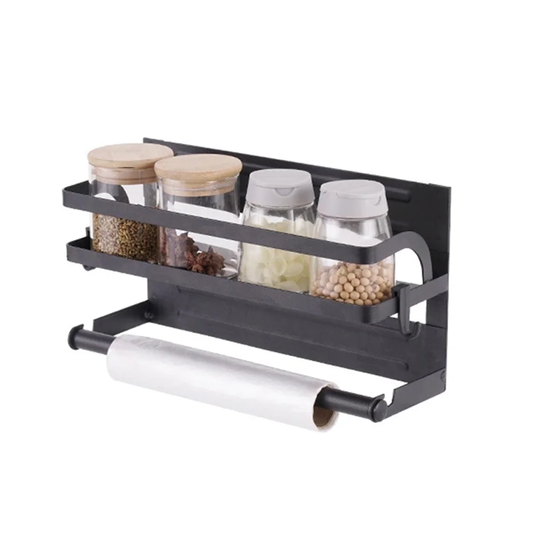 Kitchen Magnetic Refrigerator Spice Rack