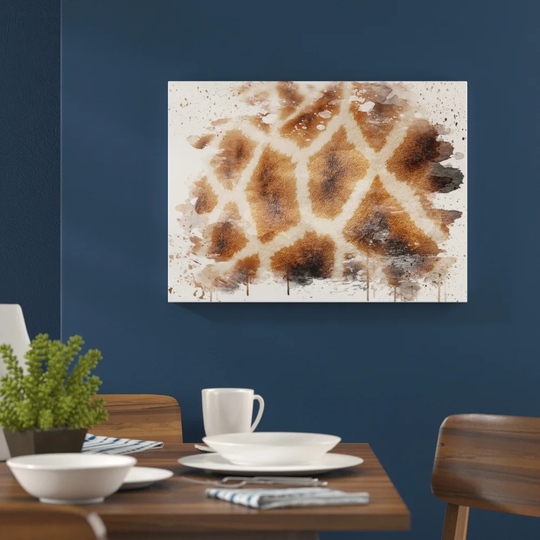 'Giraffe Skin' Graphic Art Print Poster