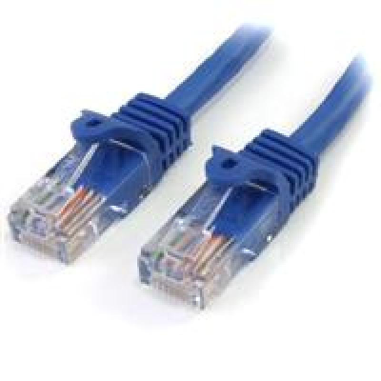 *StarTech Cat5e Patch Cable With Snagless RJ45 Connectors 3M Blue
