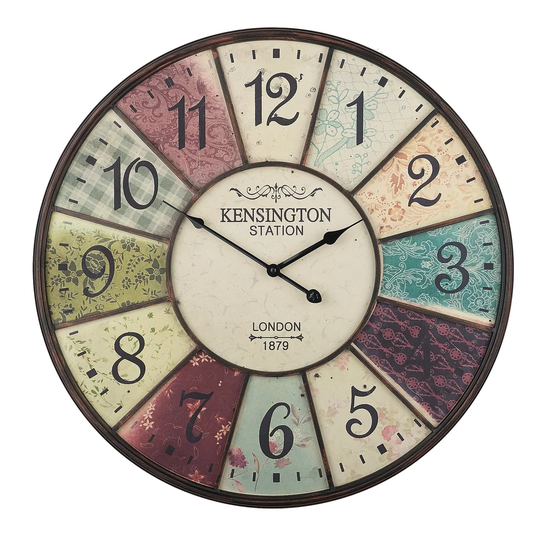 Clovis 59cm Silent Wall Clock