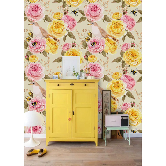Majeic Floral Wallpaper