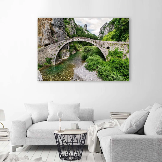 Canvas Print Old Stone Bridge