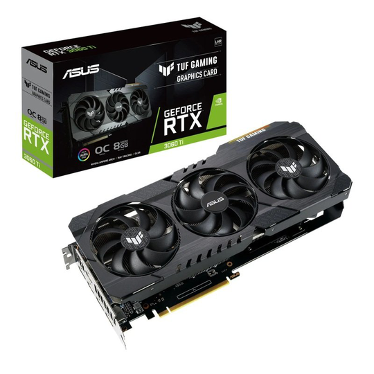 ASUS GeForce RTX 3060 Ti 8GB TUF OC V2 Graphics Card
