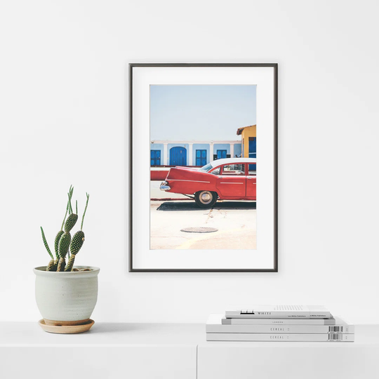 Cars of Cuba N°6 - Picture Frame Photograph Print on Paper