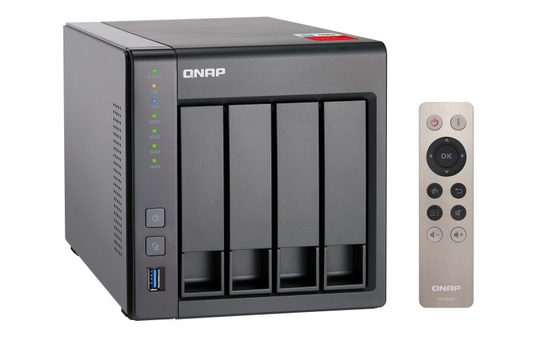 QNAP TS-451+-2G 12TB (4 x 3TB WD RED) 2GB RAM 4 Bay Desktop NAS