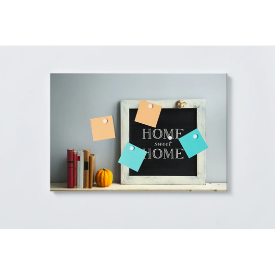 Home Sweet Home Magnetic Wall Mounted Cork Board