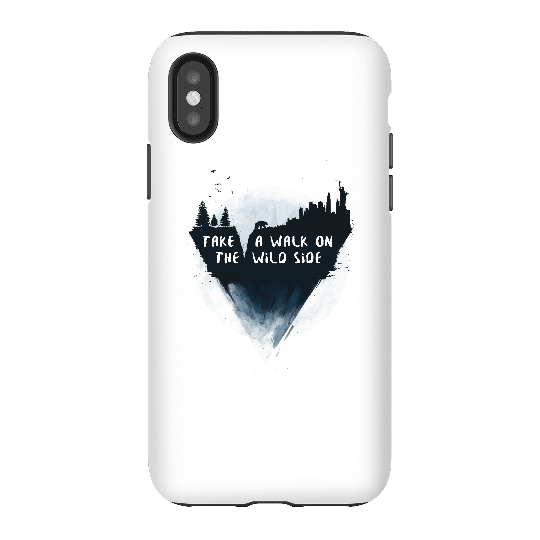 Balazs Solti Take A Walk On The Wild Side Phone Case for iPhone and Android - iPhone X - Tough Case - Gloss