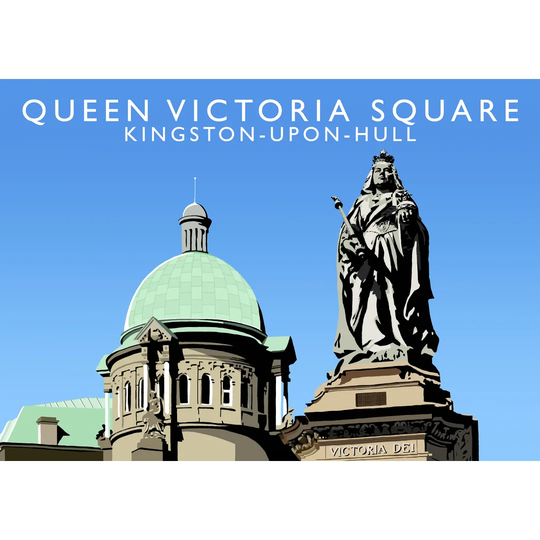 Queen Victoria Square by Richard O'Neil - Graphic Art Print on Paper
