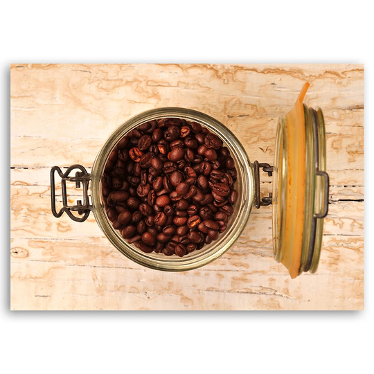 Canvas Print, Food And Beverages Beige
