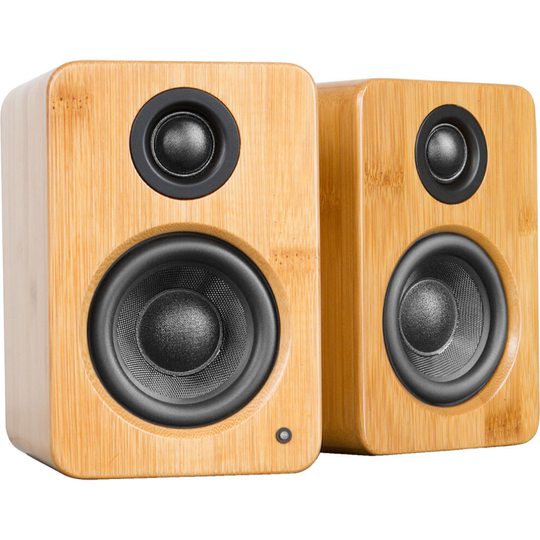 Kanto Living YU2 Powered Desktop Speakers (Bamboo)