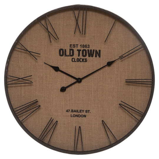 Oversized Saro 68cm Silent Wall Clock