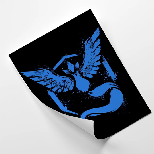 Poster, Blue Phoenix