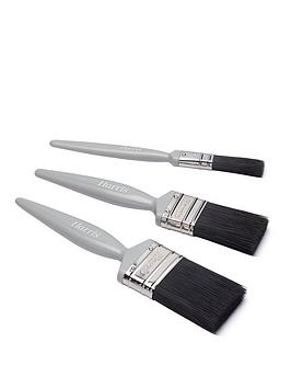 Harris Essentials Woodwork Gloss Paint Brushes 3 Pack