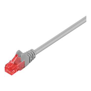 goobay CAT 6 Ikke afskÃ¦rmet parsnoet (UTP) Patchkabel - 30m - GrÃ¥