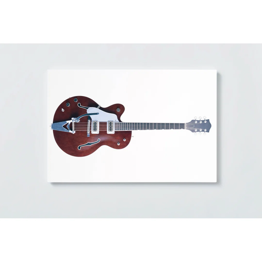 Guitar Motif Magnetic Wall Mounted Cork Board