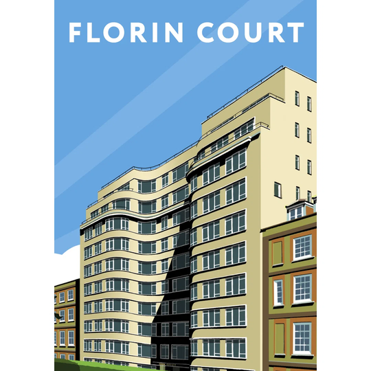 Florian Court by Richard O'Neil - Graphic Art Print on Paper