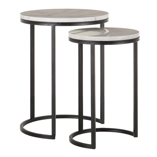 Mackin Frame Nest Of Tables Built-In Outlets