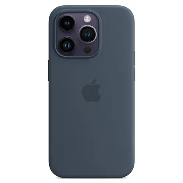 iPhone 14 Pro Max Apple Silicone Case with MagSafe MPTQ3ZM/A - Storm Blue