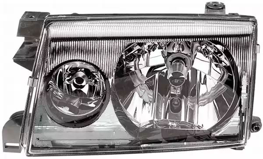 Headlight Halogen 1ED964210-221 by Hella Right