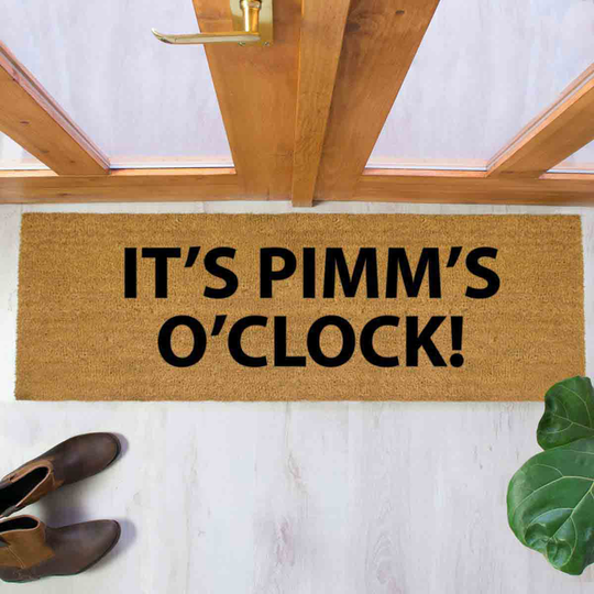 Artsy Doormats Pimm's O'clock Patio Doormat