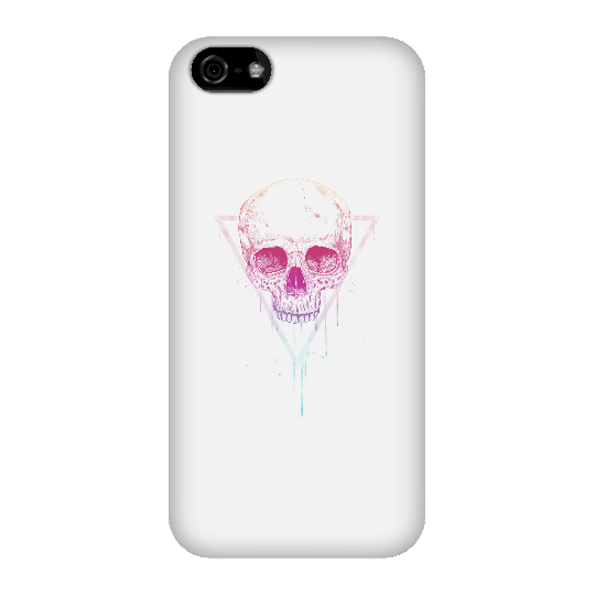 Balazs Solti Colourful Skull Phone Case for iPhone and Android - iPhone 5C - Snap Case - Matte