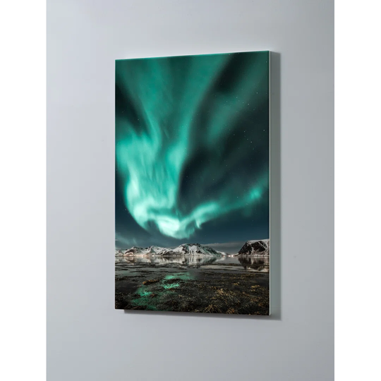 Polar Light Magnetic Wall Mounted Cork Board