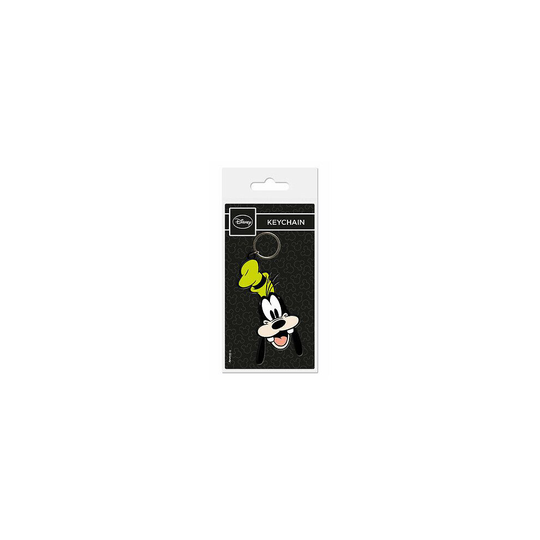 Disney Goofy Face RK38323C PVC Rubber Keychain 6x6cm