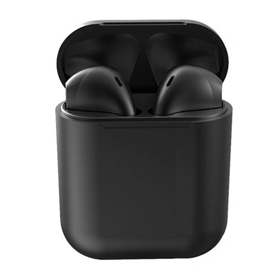 (Black) i12 TWS Wireless Bluetooth Earbuds, 5.0 Earphones