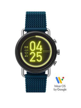 Skagen Falster Mens Smart Watch, Blue, Men
