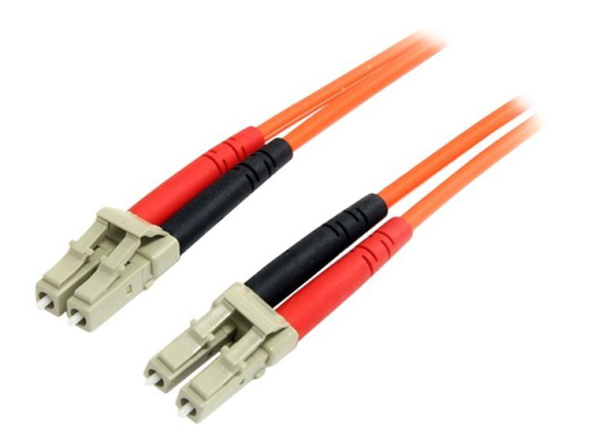 2m Multimode 62.5/125 Duplex Fiber Patch Cable LC - LC