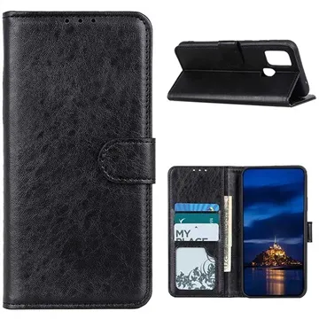 OnePlus Nord N10 5G Wallet Case with Magnetic Closure - Black