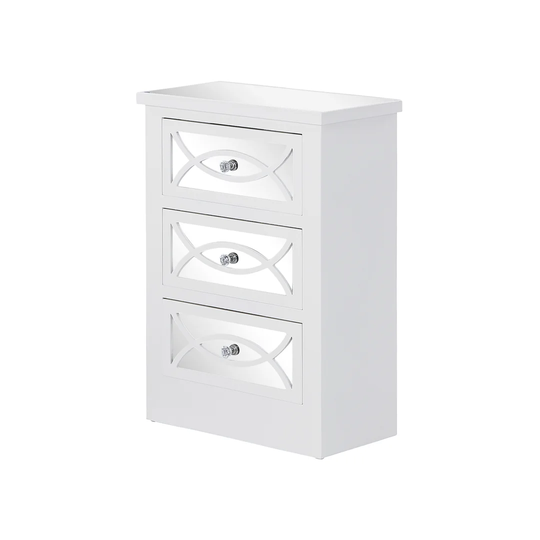 Hoy 3 Drawer Bedside Table