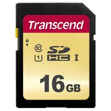 Transcend 500S SDHC Memory Card TS16GSDC500S - 16GB