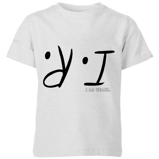 I Am Weasel I.R. Kids' T-Shirt - Grey - 3-4 Years