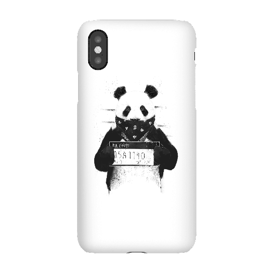 Balazs Solti Bandana Panda Phone Case for iPhone and Android - iPhone X - Snap Case - Matte