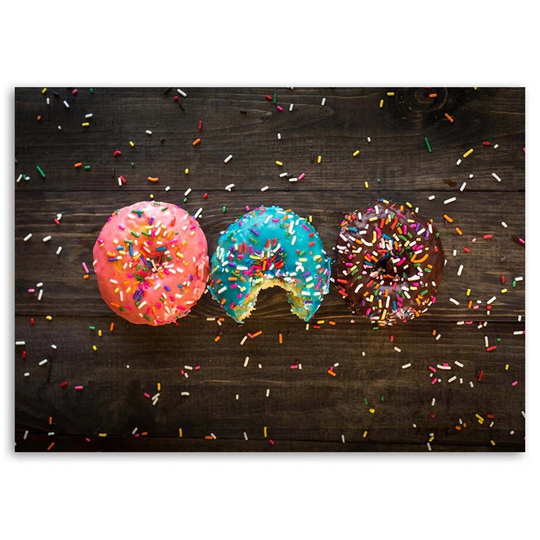 Canvas Print Donut Cake