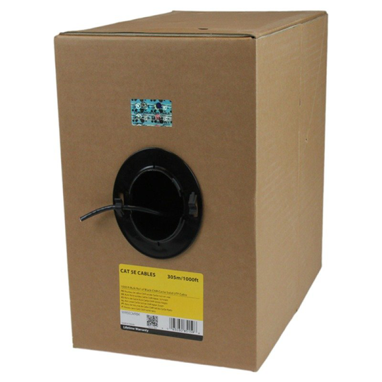 StarTech.com 1000 FT Bulk Roll Of White CMR Cat5e Solid UTP Riser Cable