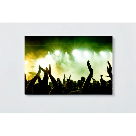 Concert Motif Magnetic Wall Mounted Cork Board