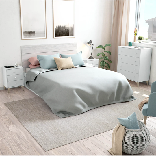 Dube 3 Drawer Bedside Table