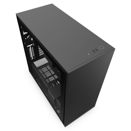 H710 Matte Black Mid Tower Case