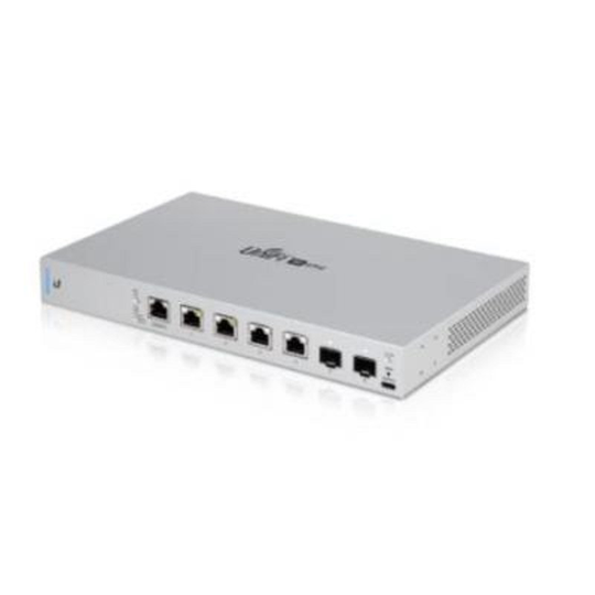 Ubiquiti UniFi Switch 6 XG PoE - Fully Managed Layer 3 switch - (4) 1/2.5/5/10 Gigabit 802.3bt (PoE++) RJ45 Ports