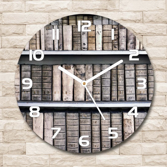 Decoration Picture Art Modern Kitchen Living Room Bookshelf 30cm Silent Wall Clock