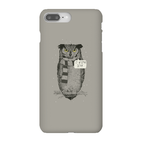 Balazs Solti It's Winter, Bitch! Phone Case for iPhone and Android - iPhone 8 Plus - Snap Case - Gloss