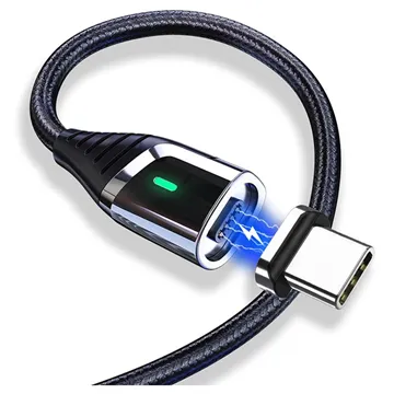 Essager LED Magnetic USB-C Cable - 1m - Black
