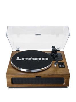 Lenco Ls-410Wa Turntable With Bluetooth And Built-In Speakers - Walnut